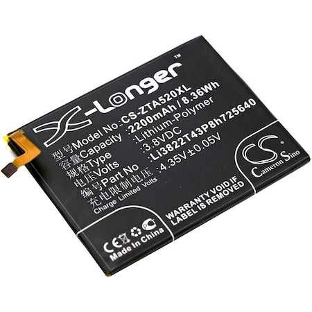Bsc Preferred ZTE BA510 Blade A510 Mobile Phone Replacement Battery CS-ZTA520XL